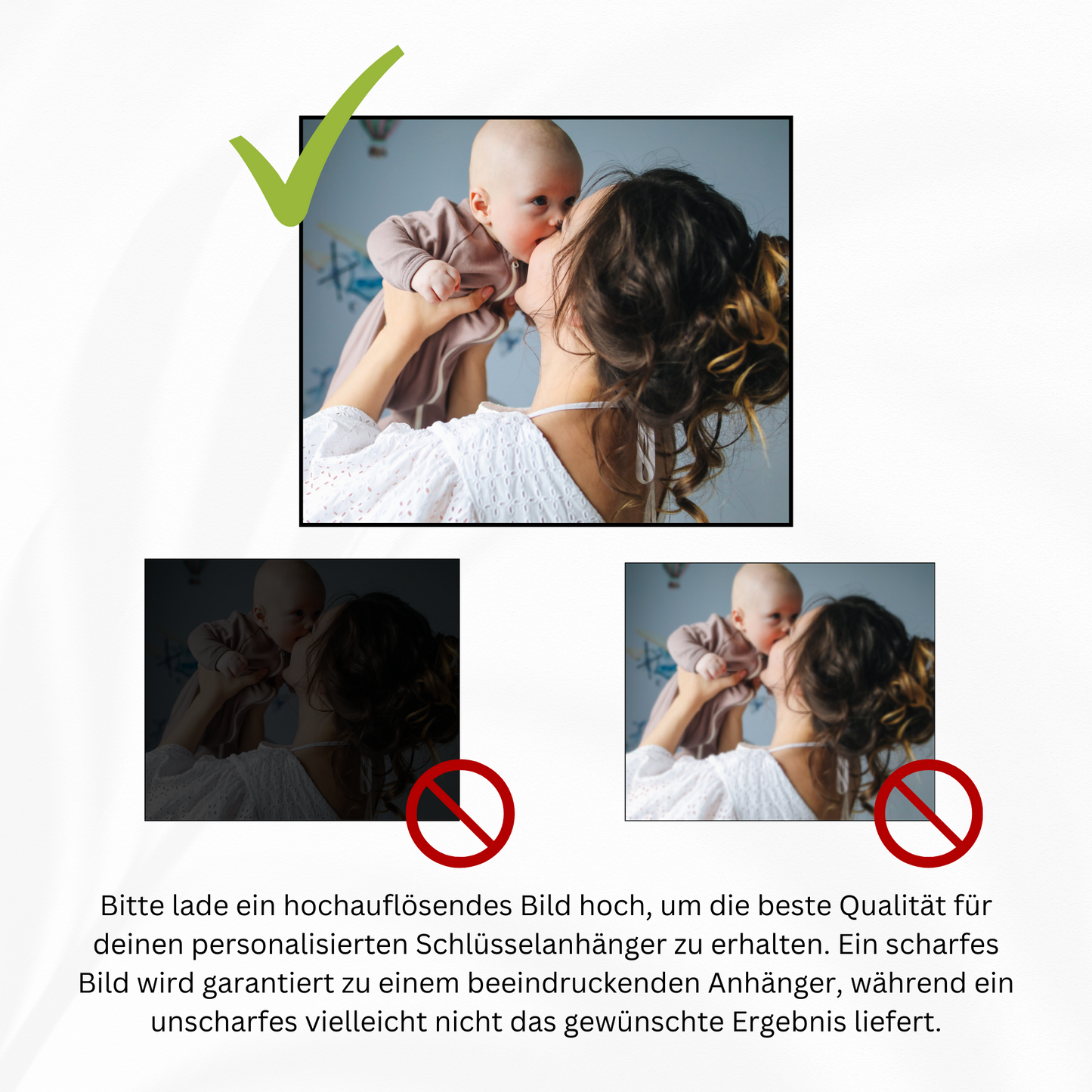 Personalisierter Schlüsselanhänger | Glitzerherz | Schwarz