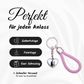 Personalisierter Schlüsselanhänger | Lovely Loop rosa