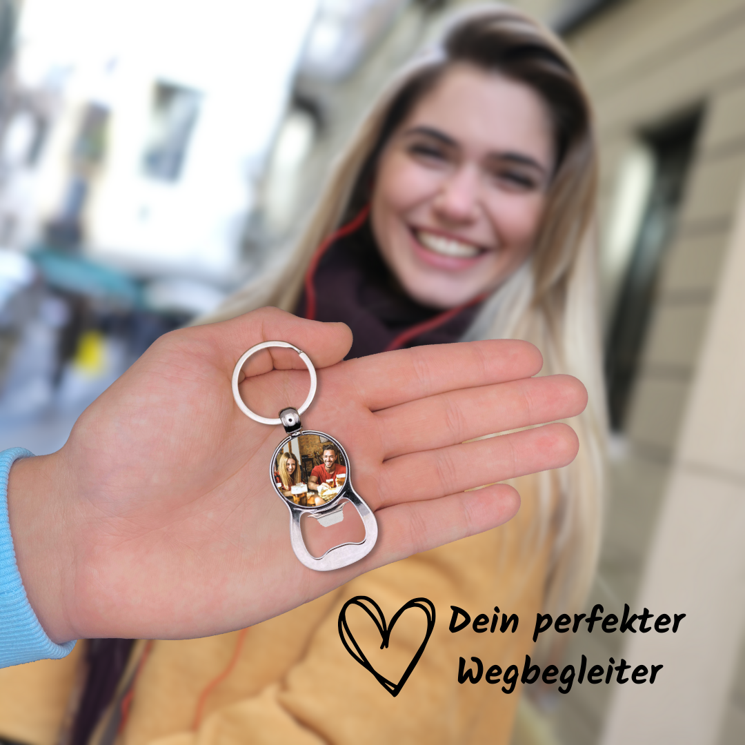 Personalisierter Schlüsselanhänger | Flaschenöffner