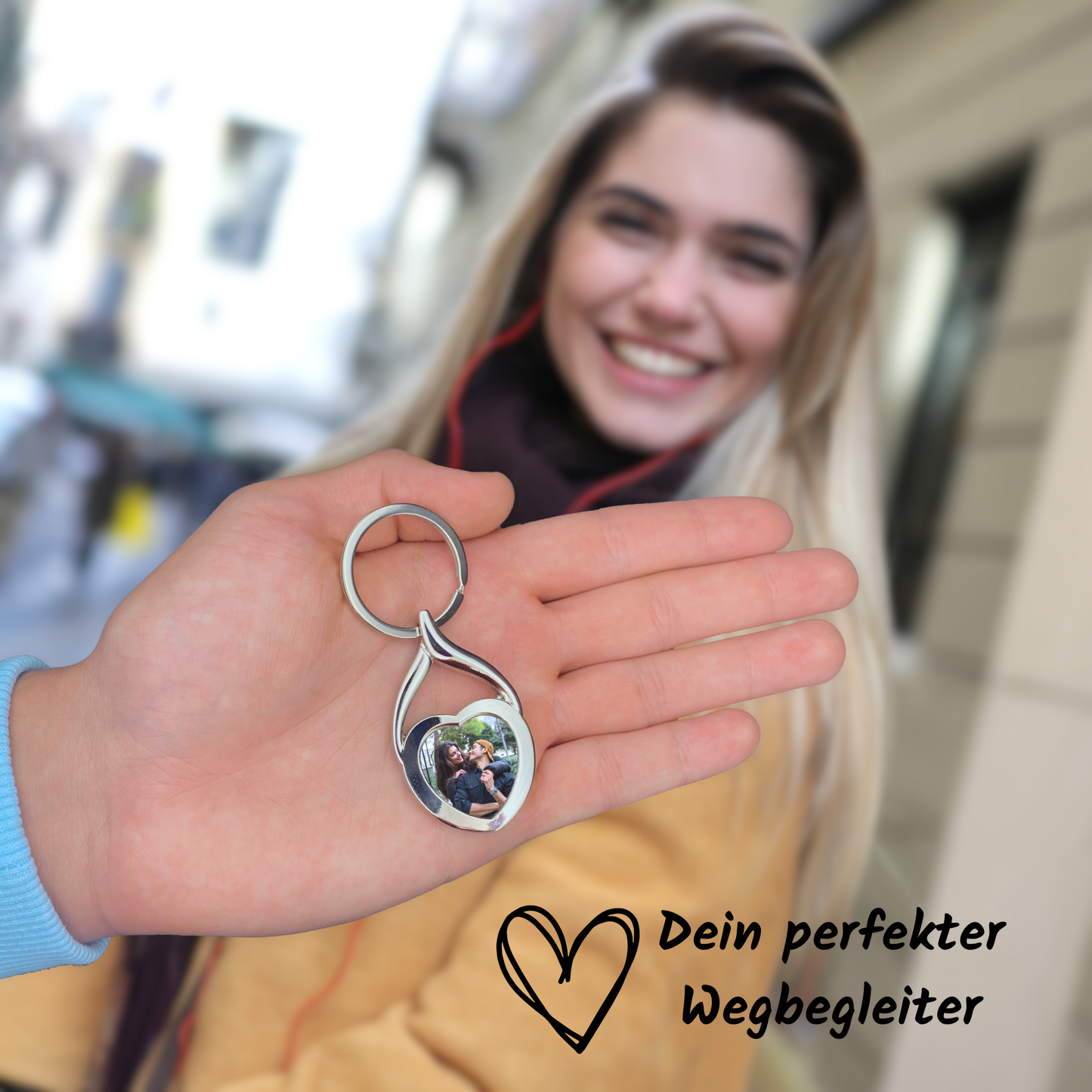 Personalisierter Schlüsselanhänger | Liebesbeweis