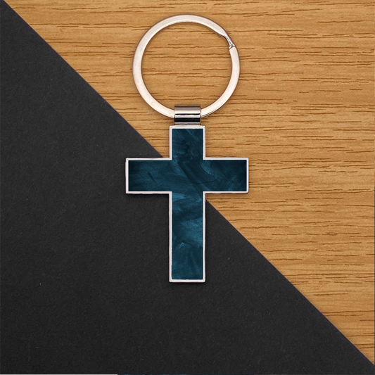 Personalisierter Schlüsselanhänger | Kreuz