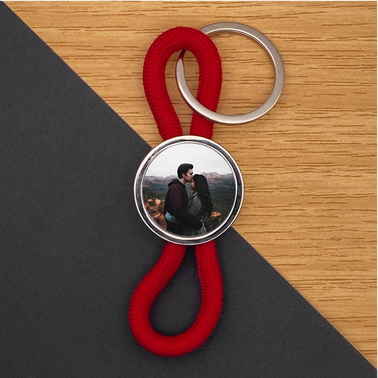 Personalisierter Schlüsselanhänger | Schlüsselerlebnis | Rot